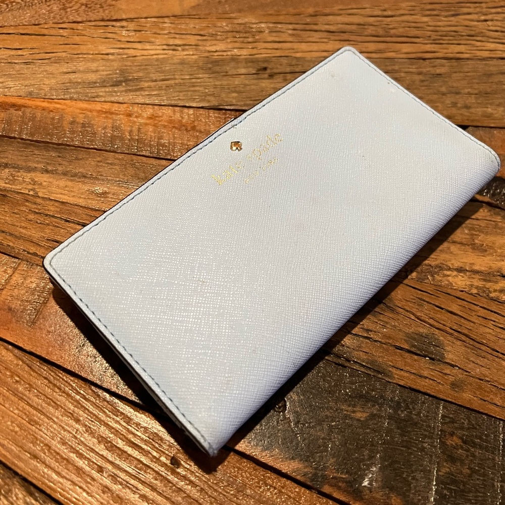 Light blue Kate Spade wallet